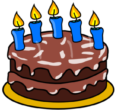 生日蛋糕 - 蜡烛-MD